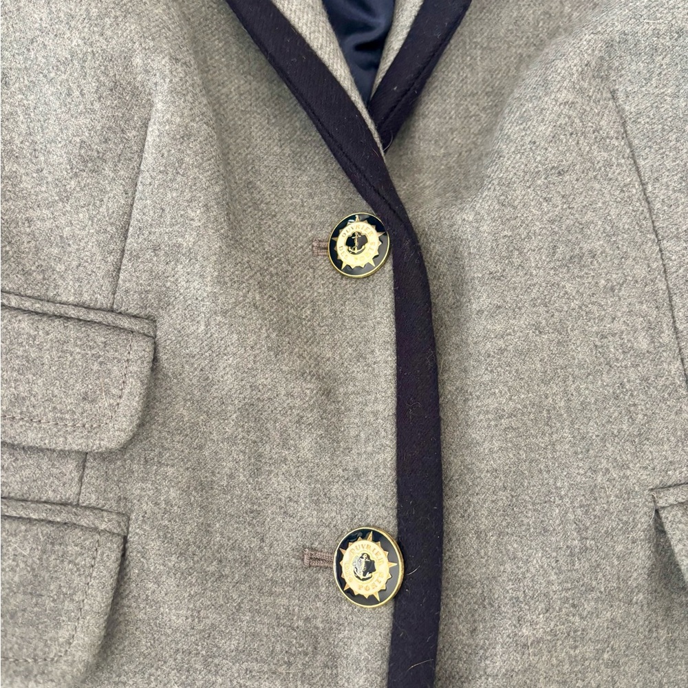 NWOT J.Crew Schoolboy Blazer XXS 00 Wool Tailored Classic Preppy Career Jacket - Picture 7 of 8